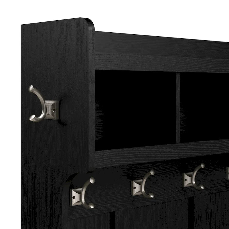 Ensemble de rangement pour entrée Woodland avec porte-manteau