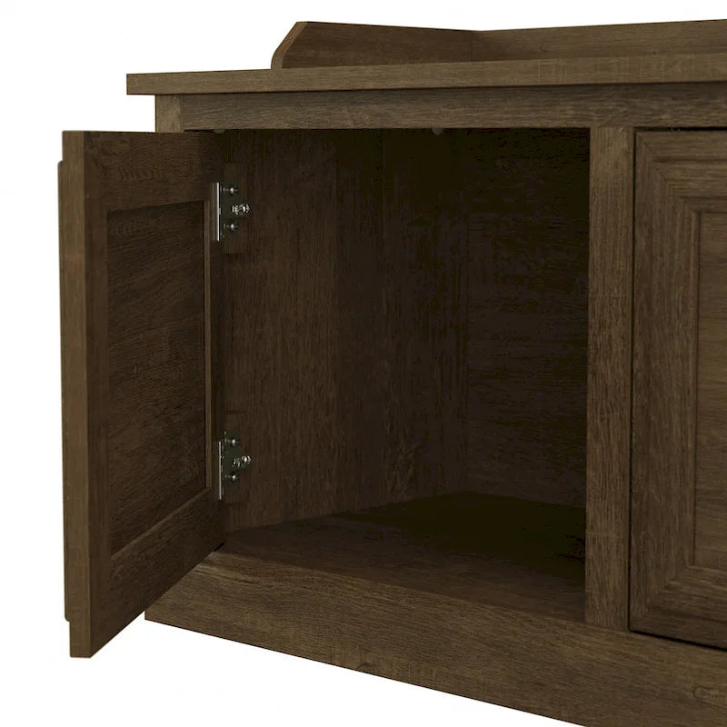 Ensemble de rangement pour entrée Woodland avec porte-manteau