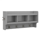 Porte-manteau mural Woodland 40W avec étagère