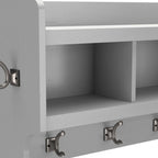Porte-manteau mural Woodland 40W avec étagère