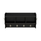 Porte-manteau mural Woodland 40W avec étagère