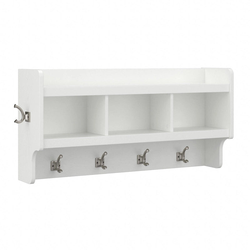 Porte-manteau mural Woodland 40W avec étagère