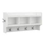 Porte-manteau mural Woodland 40W avec étagère