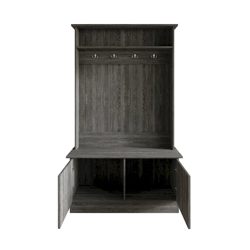 Portemanteau classique avec banc