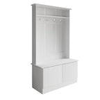 Portemanteau classique avec banc