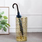Adeco Metal Stand Holder Organizer Entryway Umbrella Rack Cane